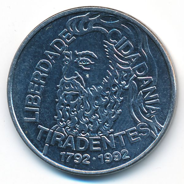 Бразилия, 5000 крузейро (1992 г.)