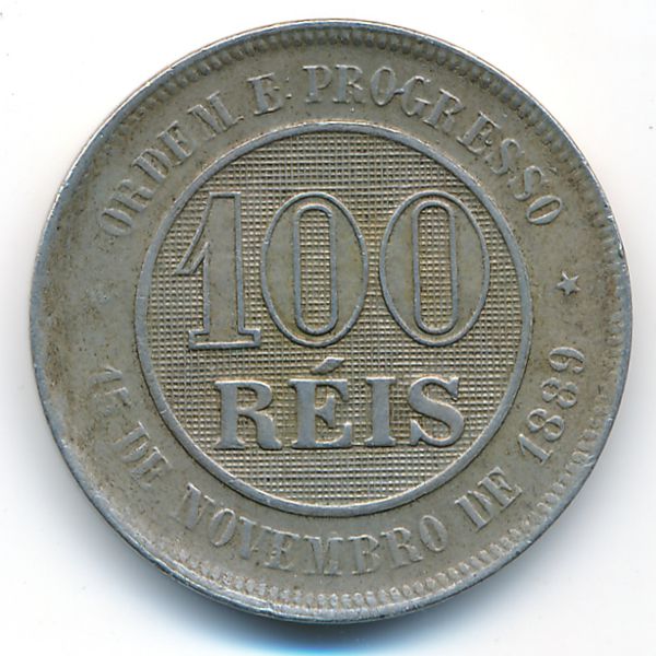 Бразилия, 100 рейс (1889 г.)