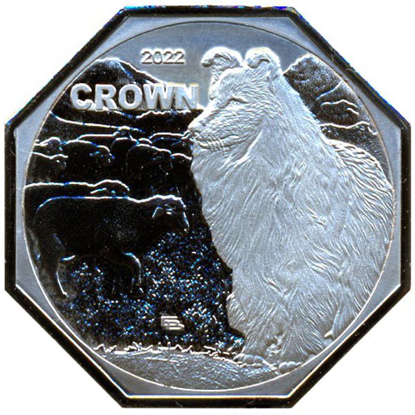 Шетландские острова., 1 крона (2022 г.)