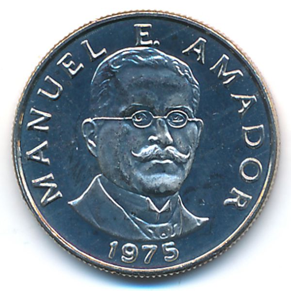 Панама, 10 сентесимо (1975 г.)