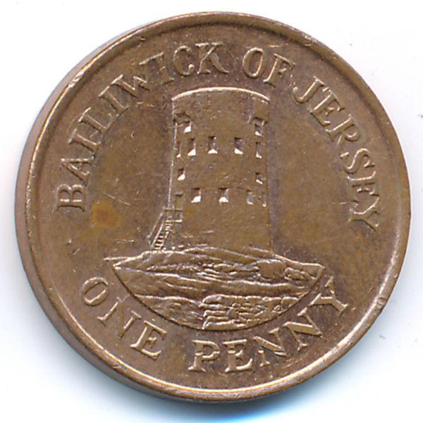 Джерси, 1 пенни (1998 г.)