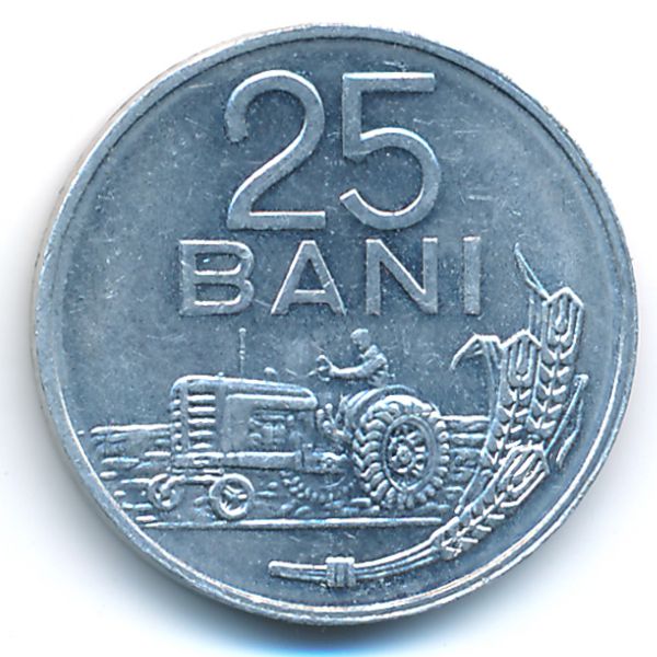 Румыния, 25 бани (1982 г.)