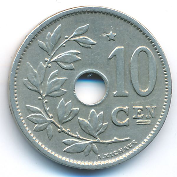 Бельгия, 10 сентим (1930 г.)
