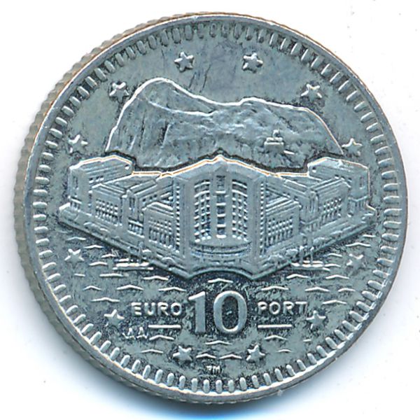 Гибралтар, 10 пенсов (2003 г.)