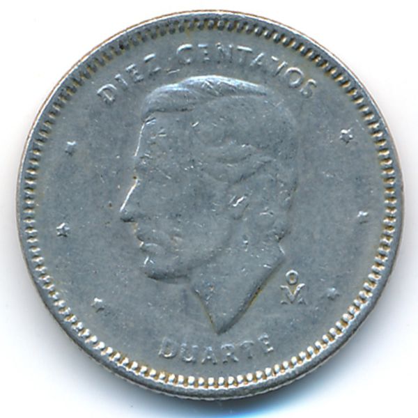 Доминиканская республика, 10 сентаво (1984 г.)