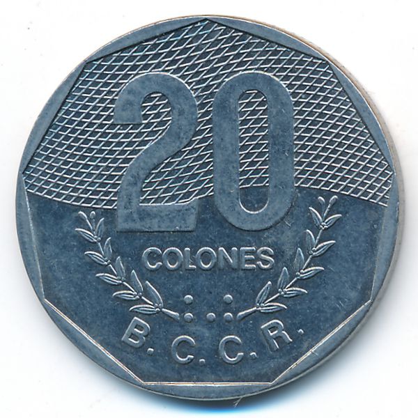 Коста-Рика, 20 колон (1983 г.)