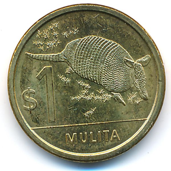 Уругвай, 1 песо (2011 г.)