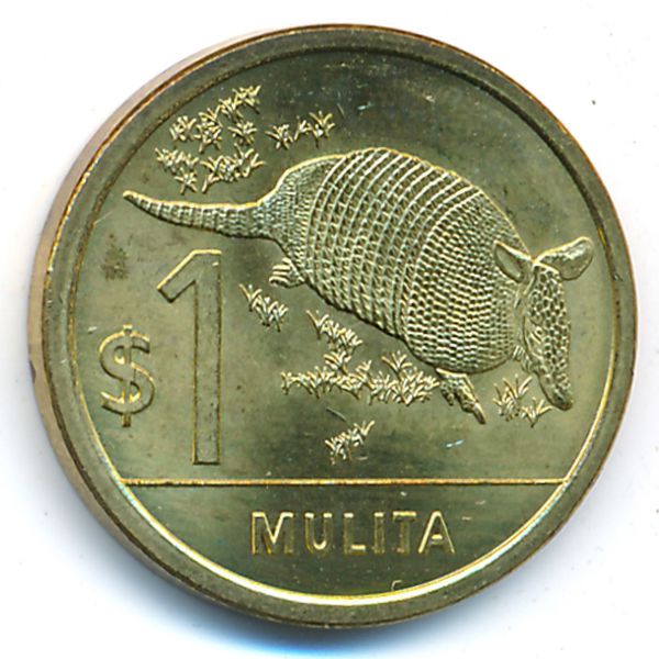Уругвай, 1 песо (2011 г.)