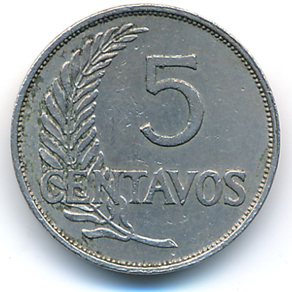 Перу, 5 сентаво (1940 г.)
