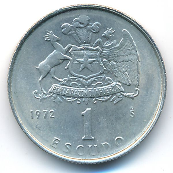 Чили, 1 эскудо (1972 г.)