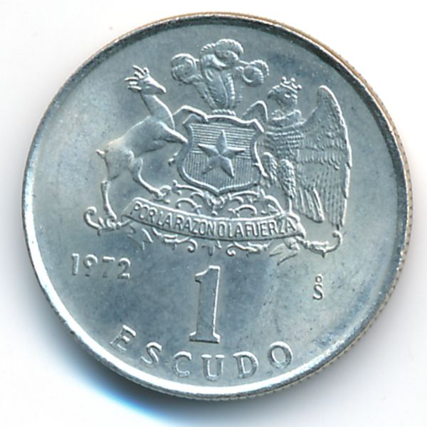 Чили, 1 эскудо (1972 г.)
