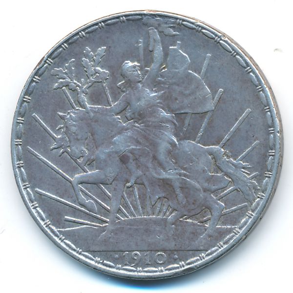 Мексика, 1 песо (1910 г.)