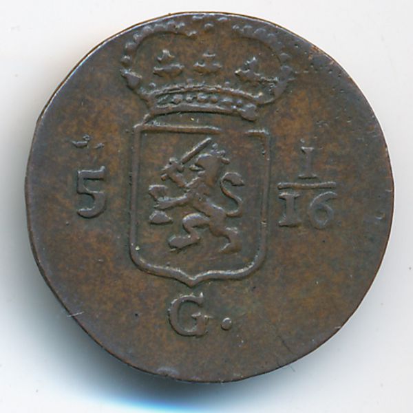 Нидерландская Индия, 1 дуит (1808 г.)