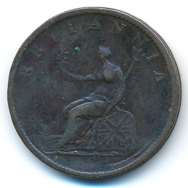 Великобритания, 1/2 пенни (1807 г.)