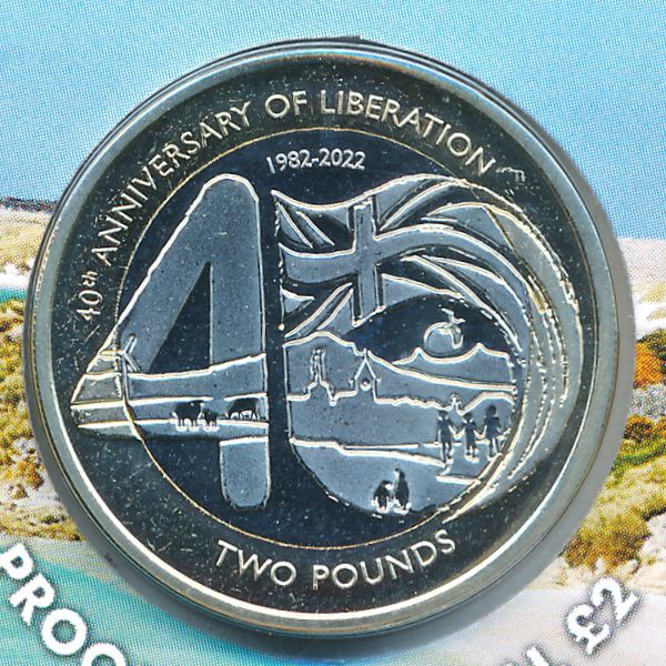 Фолклендские острова, 2 фунта (2022 г.)