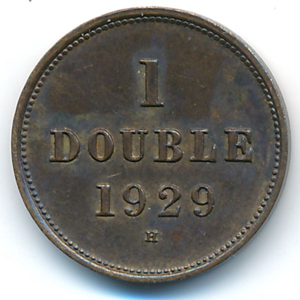 Гернси, 1 дубль (1929 г.)