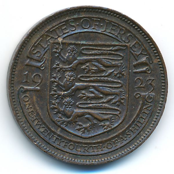 Джерси, 1/24 шиллинга (1923 г.)