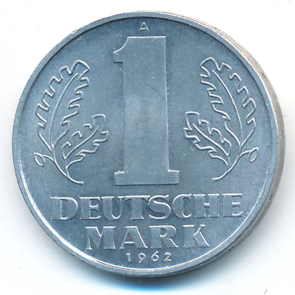 ГДР, 1 марка (1962 г.)