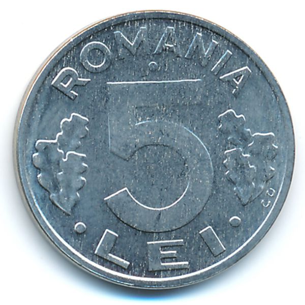 Румыния, 5 леев (1992 г.)