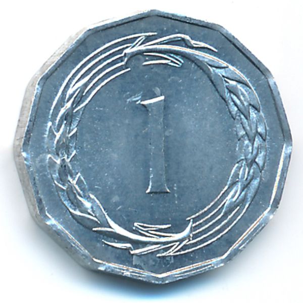Кипр, 1 мил (1963 г.)