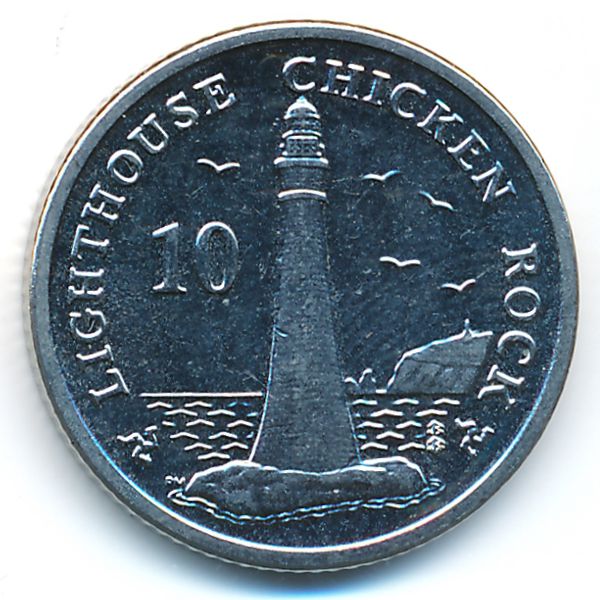 Остров Мэн, 10 пенсов (2014 г.)