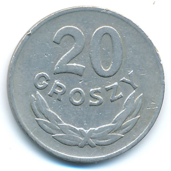 Польша, 20 грошей (1949 г.)