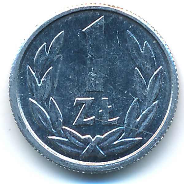 Польша, 1 злотый (1990 г.)