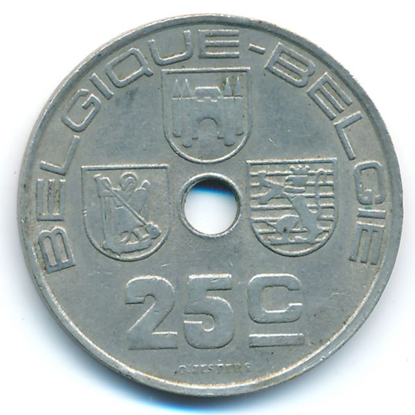 Бельгия, 25 сентим (1939 г.)