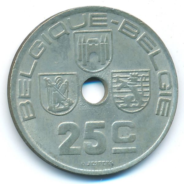 Бельгия, 25 сентим (1939 г.)