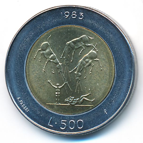 Сан-Марино, 500 лир (1983 г.)