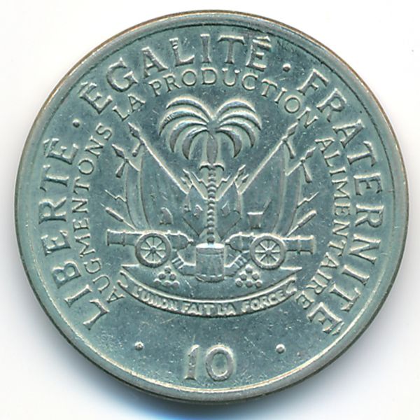 Гаити, 10 сентим (1975 г.)