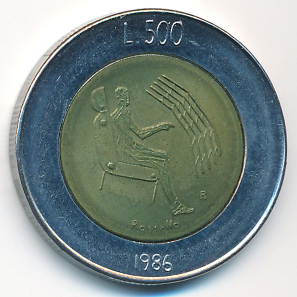 Сан-Марино, 500 лир (1986 г.)