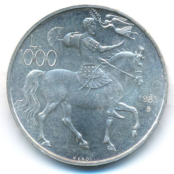 Сан-Марино, 1000 лир (1981 г.)
