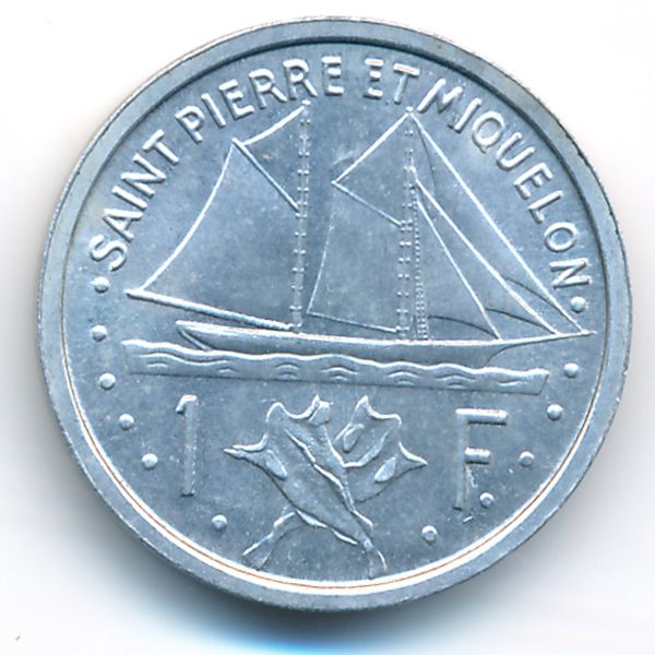 Сен-Пьер и Микелон, 1 франк (1948 г.)