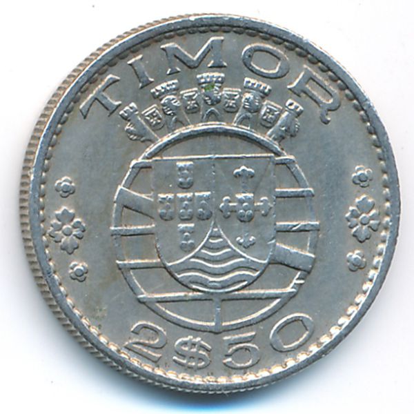 Тимор, 2,5 эскудо (1970 г.)