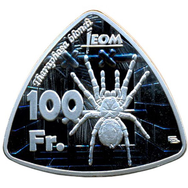 Остров Дьявола., 100 франков (2022 г.)