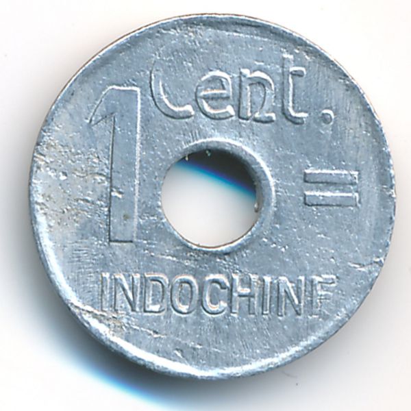 Французский Индокитай, 1 цент (1943 г.)