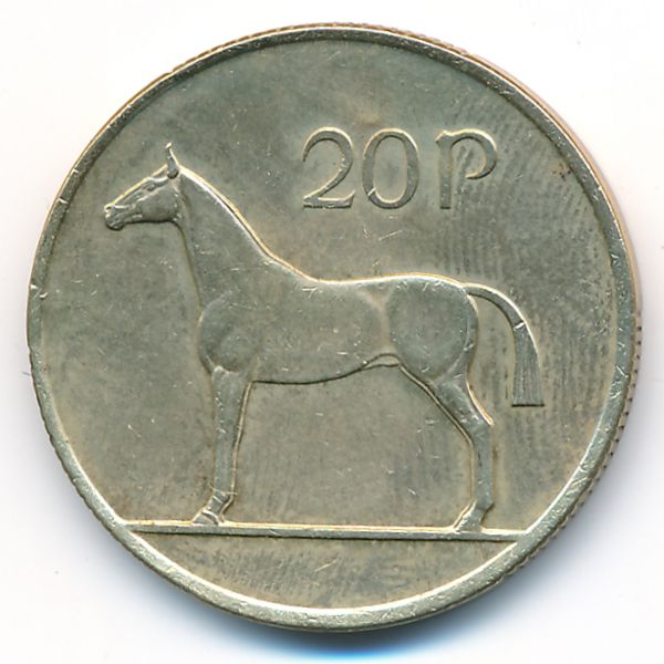 Ирландия, 20 пенсов (1992 г.)