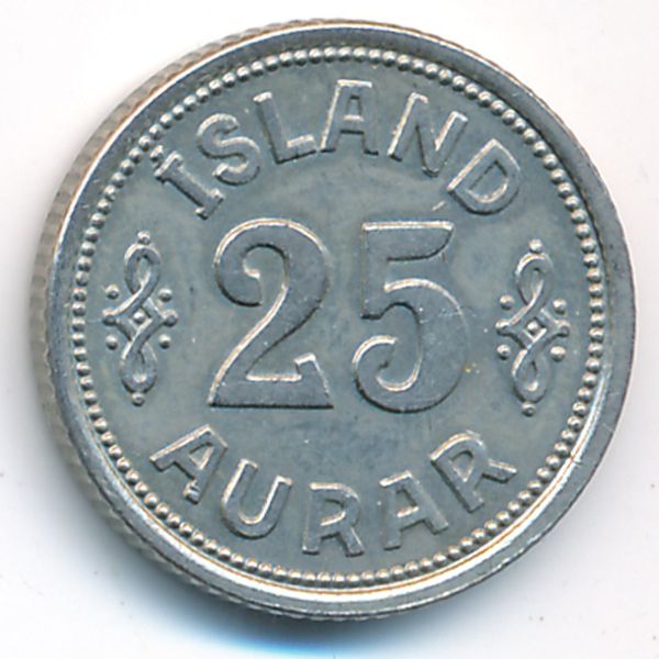 Исландия, 25 эйре (1940 г.)