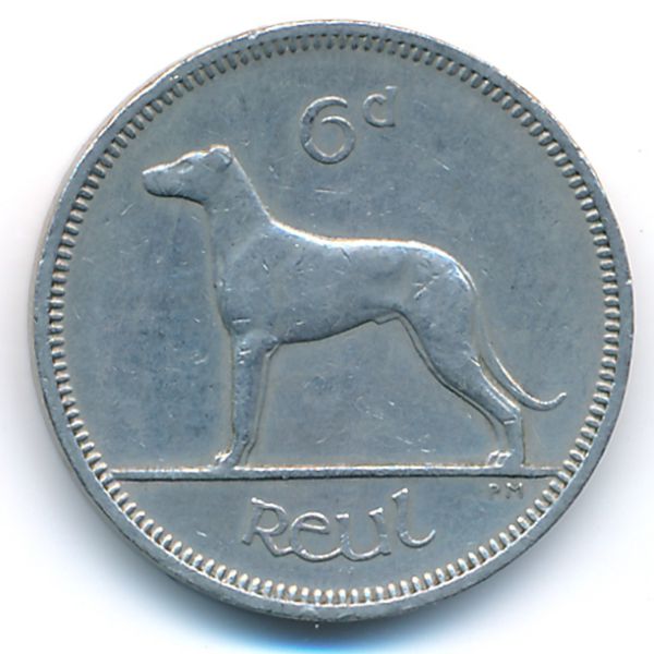 Ирландия, 6 пенсов (1963 г.)