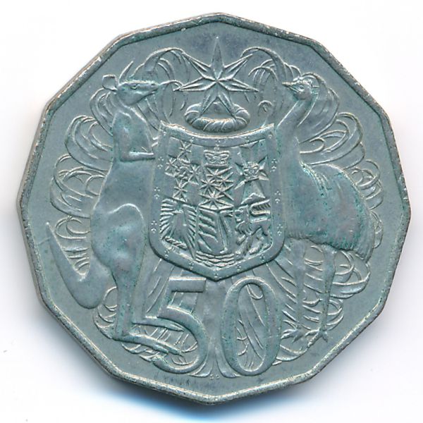 Австралия, 50 центов (1980 г.)