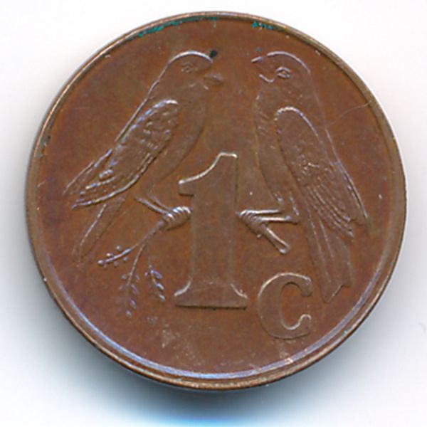 ЮАР, 1 цент (2001 г.)