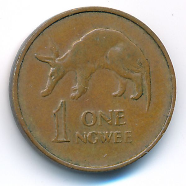 Замбия, 1 нгве (1983 г.)
