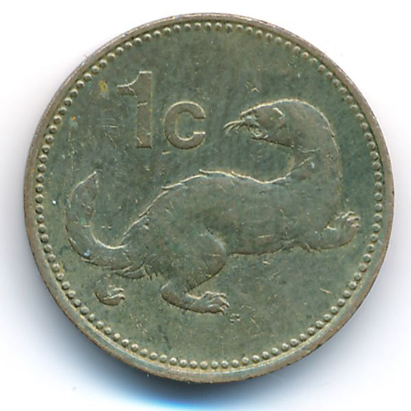 Мальта, 1 цент (1986 г.)