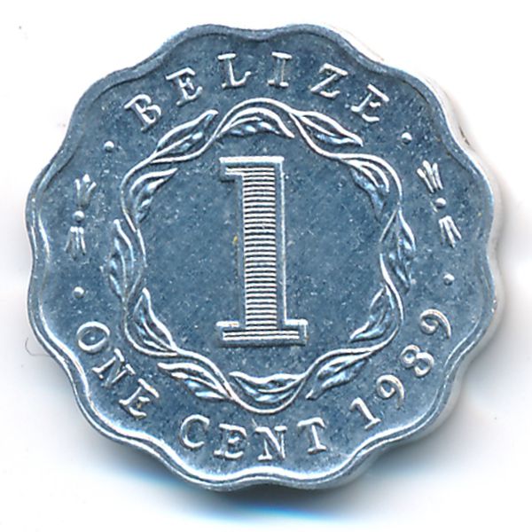 Белиз, 1 цент (1989 г.)