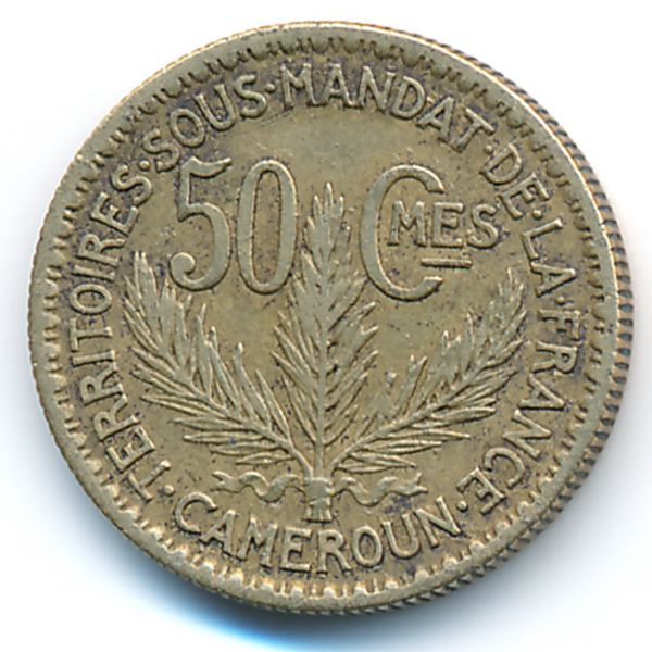 Камерун, 50 сентим (1925 г.)
