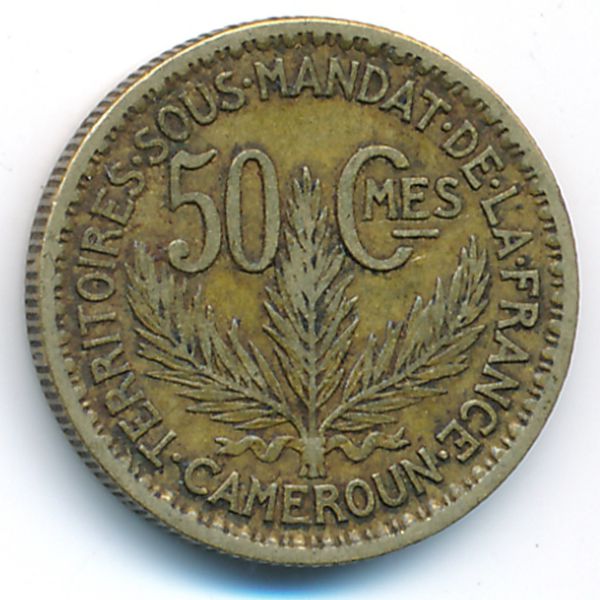 Камерун, 50 сентим (1926 г.)