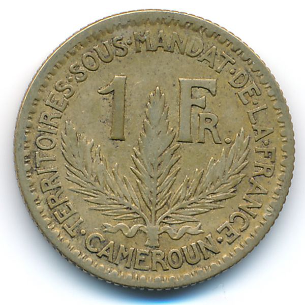 Камерун, 1 франк (1926 г.)