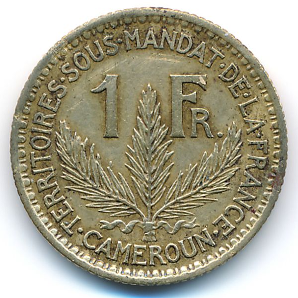 Камерун, 1 франк (1926 г.)