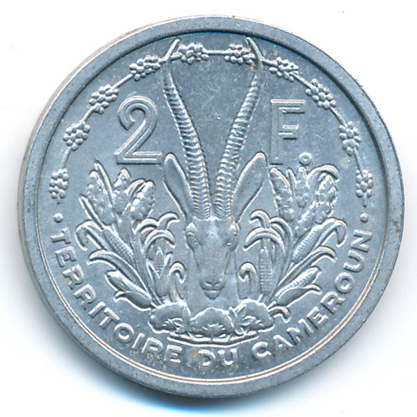 Камерун, 2 франка (1948 г.)